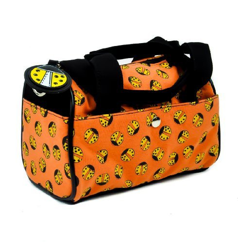 Black and Orange Cute Ladybug Handbag Purse