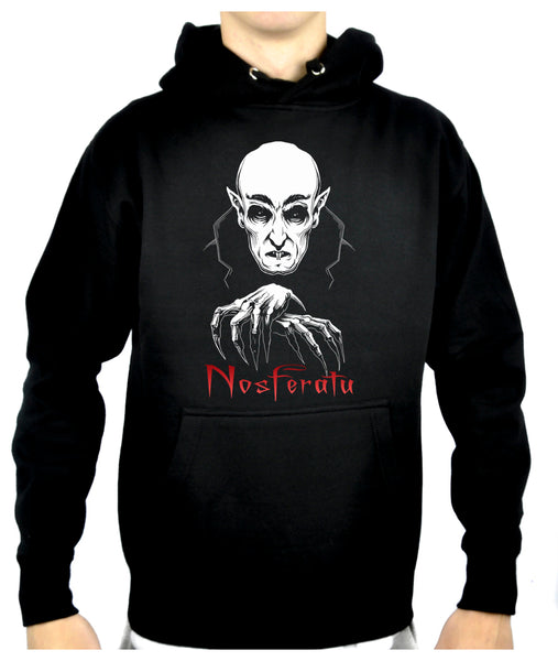 Nosferatu 1922 Vampire Count Orlok Pullover Hoodie Sweatshirt Gothic Clothing