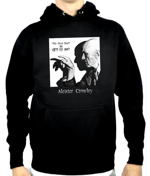 Aleister Crowley Pullover Hoodie Sweatshirt Occult Clothing Black Magician