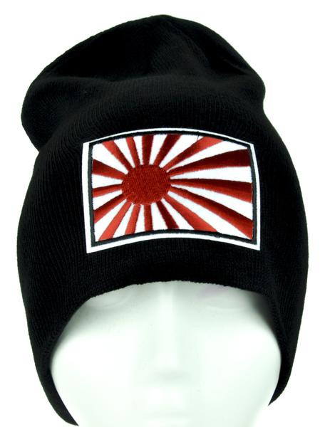 Japan Flag Rising Sun Beanie Anime Clothing Knit Cap