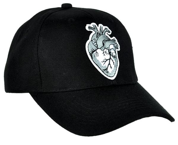 Anatomical Human Heart Hat Baseball Cap Occult Clothing