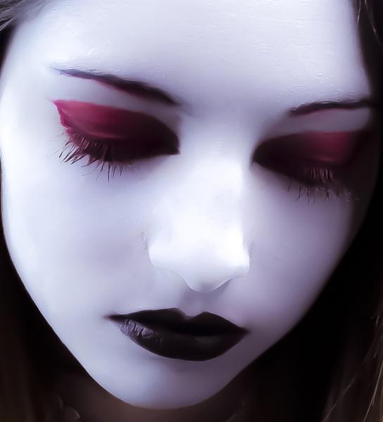 Blood Red Gothic Mascara Eye Lash Enhancer Cosplay Makeup