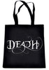 Death Being the End Tote Book Bag Sandman Handbag Gothic