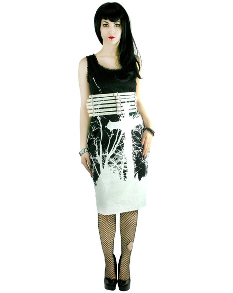 Too Fast Gothic Cross Damned Dress