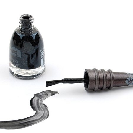Manic Panic Heavy Metal Nail Polish - Black Shimmer