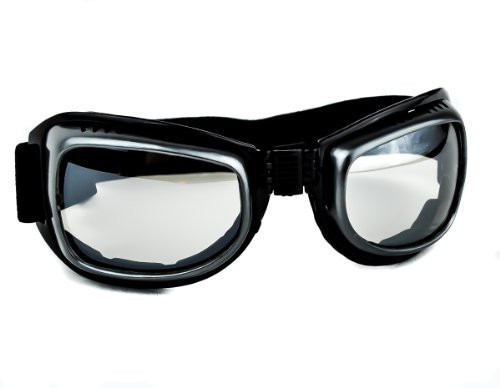 Clear Lens Motorcycle Goggles Protective Sport Sunglasses