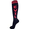 Evil Black and Red Occult Socks By Gumball Poodle