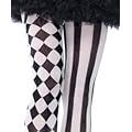 Harlequin Stripe & Checkered Tights by Leg Avenue