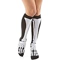 Skeleton Bone Knee High Socks