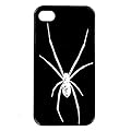White Black Widow Spider iPhone 4 / 4s Case Cemetery Hard Plastic