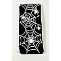 Black w/ White Spiderweb Gothic Tights