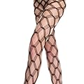 Black Diamond Lace Gothic Tights by Music Legs