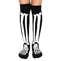 Sourpuss Skeleton Bone Knee High Socks