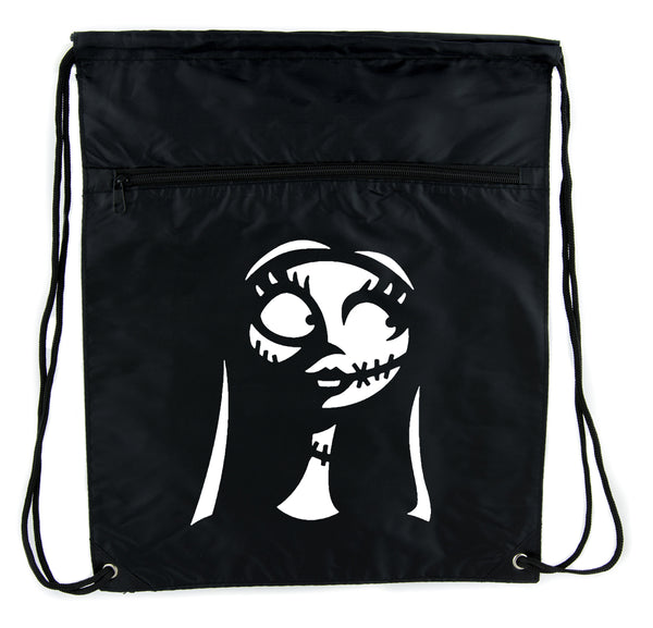 For The Love For Sally Cinch Bag Drawstring Backpack Nightmare Before Christmas