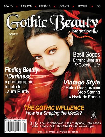 Gothic Beauty Magazine Issue 22 Music interviews with The Cruxshadows, Clan of Xymox,