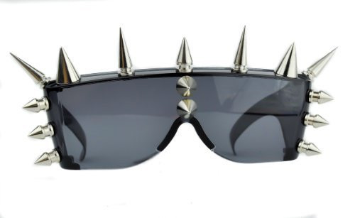 Dark Lens Cone Spike Sunglasses