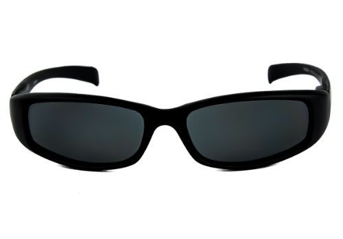Black Lens Gothic Vampire Sunglasses Dark Shades Glasses