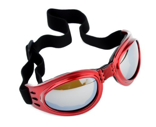 Red Frame Anime Goggles Vampire Sport Sunglasses
