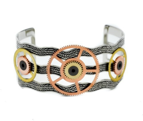 Steampunk Copper Gear Mechanical Bracelet Jewelry