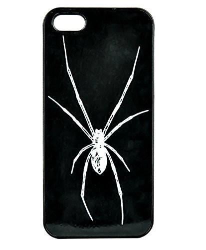 Spider Black and White Iphone 5 Case Gothic Halloween Plastic