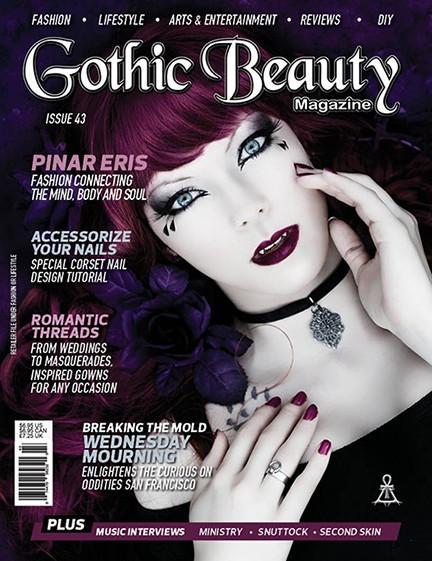 Gothic Beauty Magazine Issue 43 Music interviews with Ministry, Snuttock and Second Skin