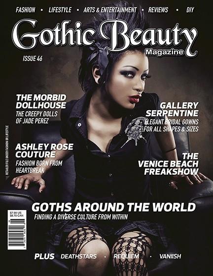 Gothic Beauty Magazine Issue 46 Music interviews with Deathstars, Requiem and Vaniish