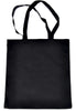 Gothic Vampire Bat on Black Tote Book Bag Elegant Halloween Handbag