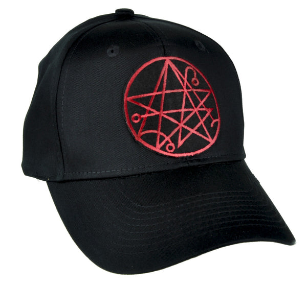 Necronomicon Gate Alchemy Symbol Hat Baseball Cap Occult Clothing