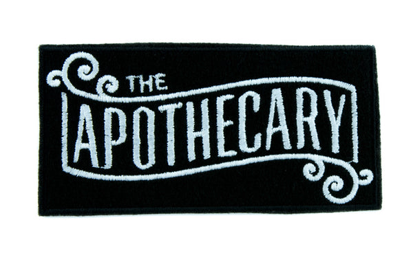 The Apothecary Patch Iron on Applique Occult Clothing Old World Cosplay Steampunk