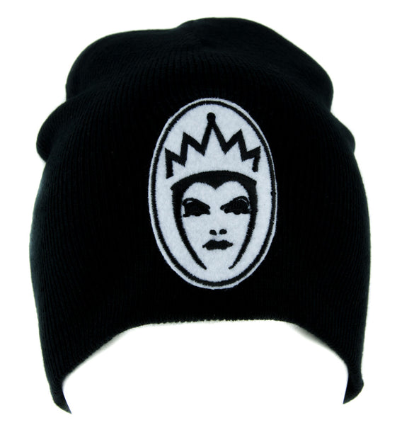 Evil Queen of Snow White Beanie Knit Cap Goth Alternative Clothing Brothers Grimm Villain