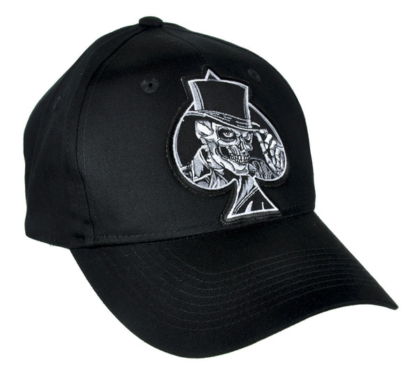 Ace of Spades Skull Top Hat Baseball Cap Alternative Clothing