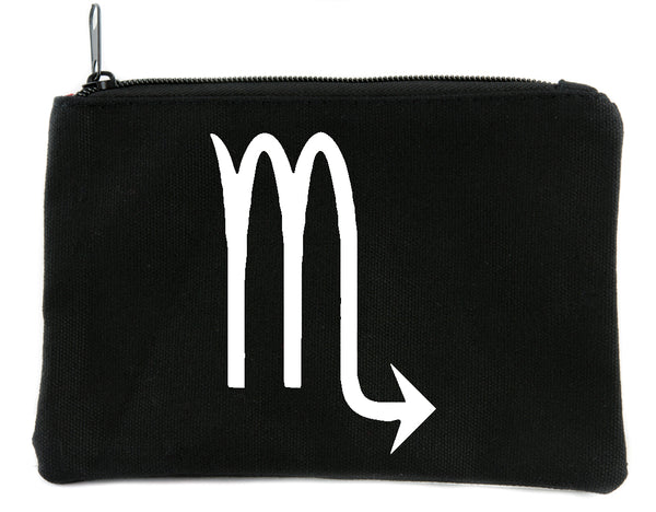 Zodiac Scorpio Sign Cosmetic Makeup Bag Pouch Astrology Horoscope The Scorpion
