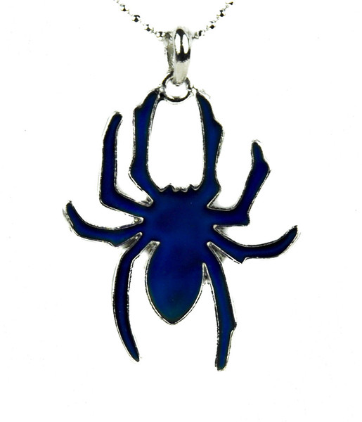 Color Changing Spider Necklace Mood Jewelry