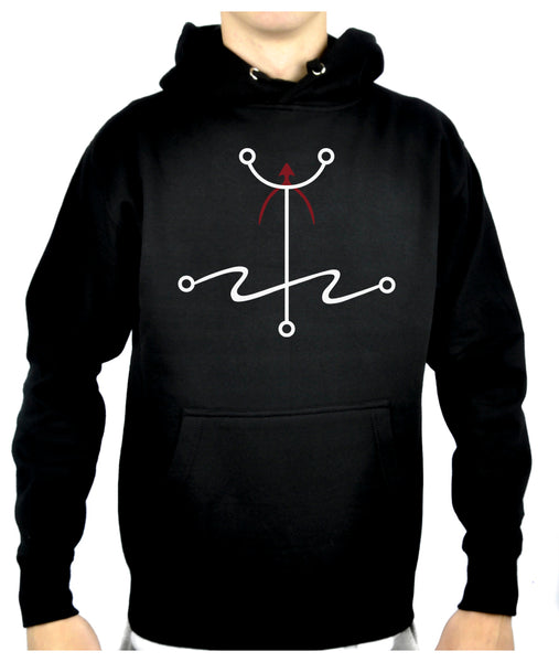 Mark of The Atheist Alchemy Symbol Pullover Hoodie Sweatshirt Humanist Freethinker Alternative Clothing