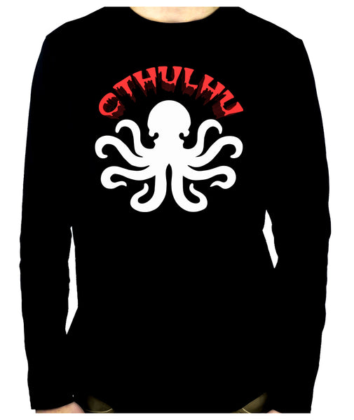Cthulhu Octopus Men's Long Sleeve T-Shirt HP Lovecraft