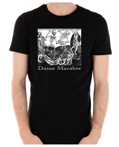 The Dance Of Death Danse Macabre Men's T-Shirt Skeletons