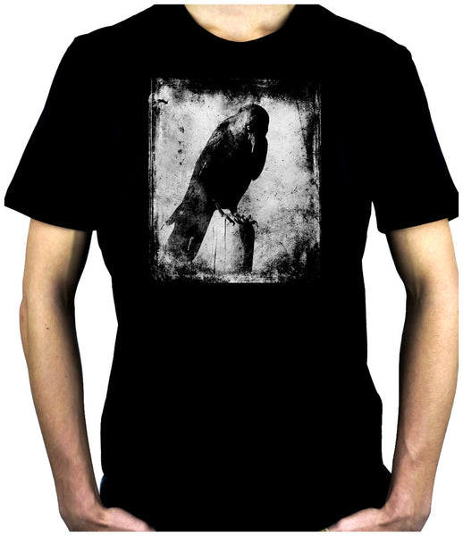 Evil Eye Raven Men's T-Shirt Alternative Clothing Black Crow Gothic