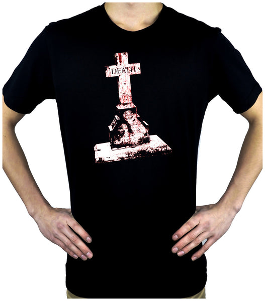Tombstone of Death Cemetery Men's T-Shirt Alternative Gothic Clothing
