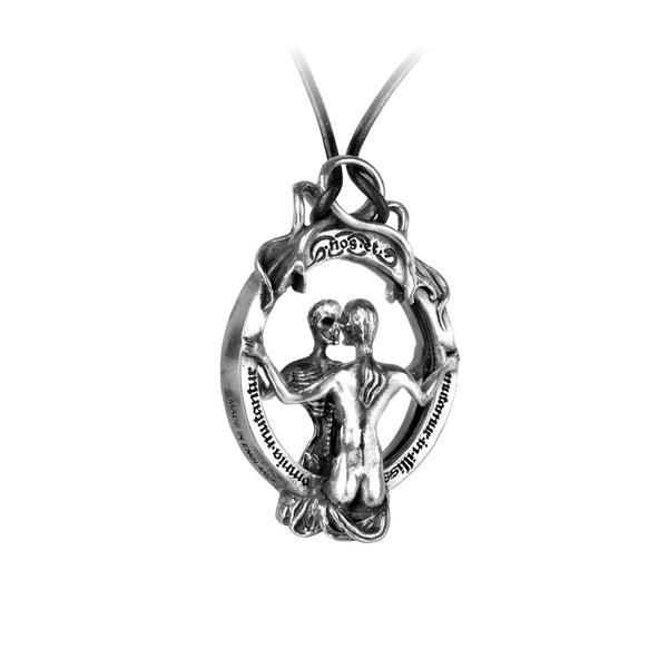 Alchemy Gothic Speculum Pendant Necklace Skeleton Snakes