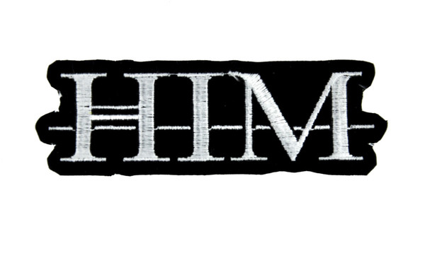 HIM Ville Valo Patch Iron on Applique Gloom Metal