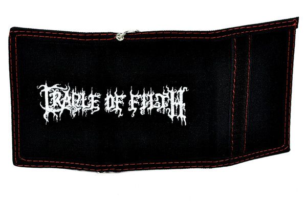 Cradle of Filth Tri-fold Wallet w/ Chain Extreme Metal Clothing