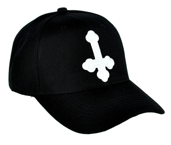 Inverted Cross Hat Baseball Cap Occult Clothing