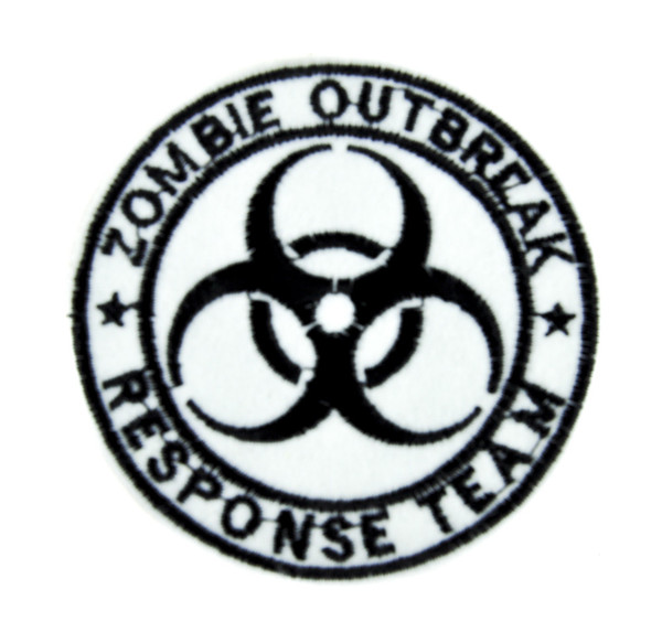 Zombie Outbreak Response Team Patch Iron on Applique Occult Clothing