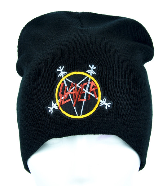 Slayer Reign in Blood Beanie Heavy Metal Clothing Knit Cap