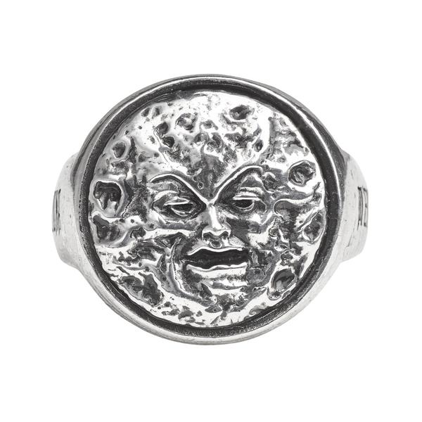 Alchemy Gothic Man In The Moon Ring Jewelry Mera Luna
