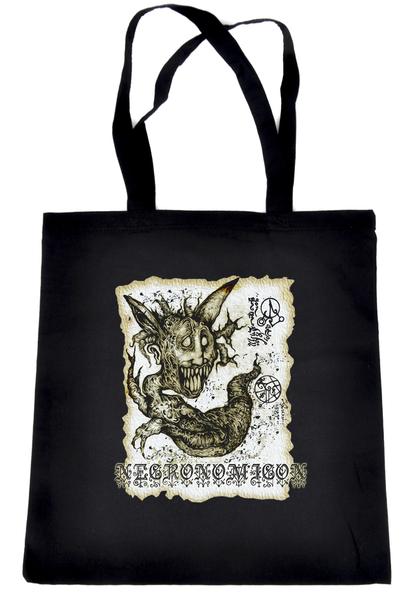 Necronomicon Demon Tote Bag Book of the Dead