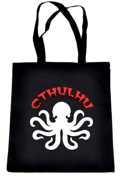 Cthulhu Octopus Tote Bag Book Handbag Occult HP Lovecraft