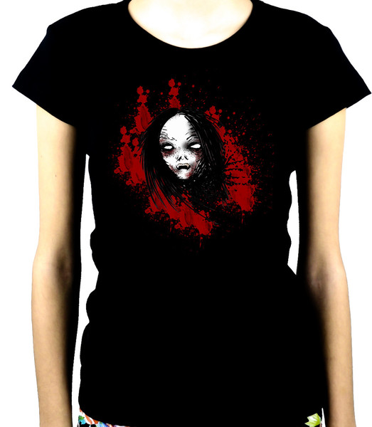 Bloody Vampire Death Bound Women's Babydoll Shirt